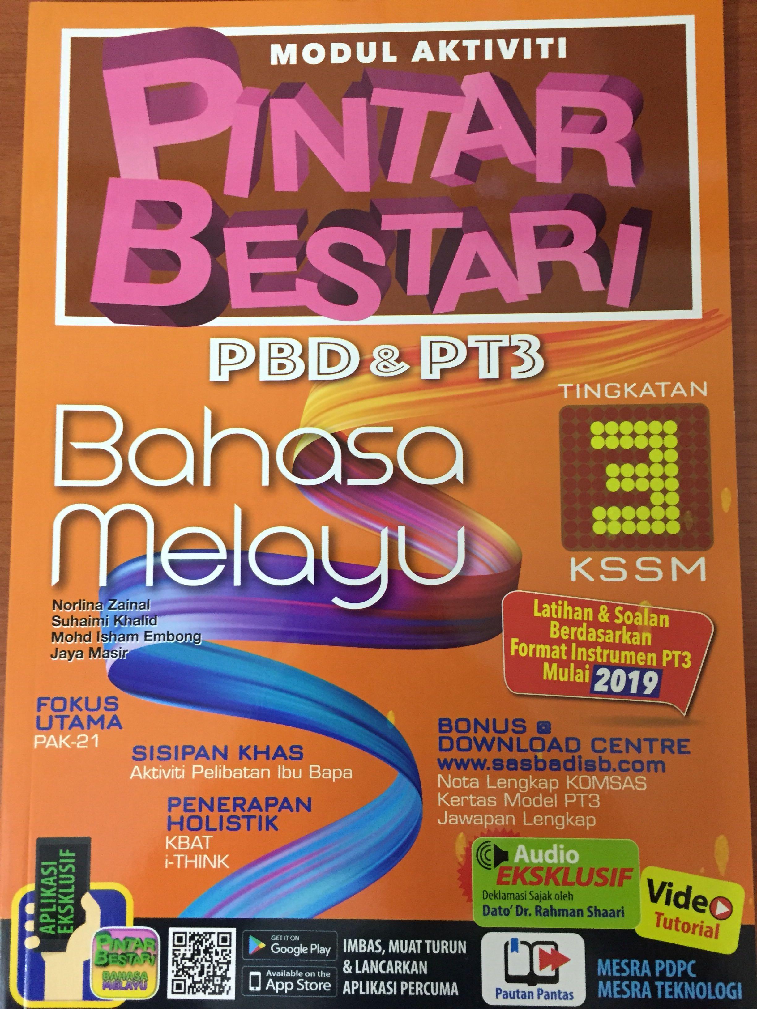 Pintar Bestari Bahasa Melayu Tingkatan 3 Kssm 2019 Books Stationery Books On Carousell