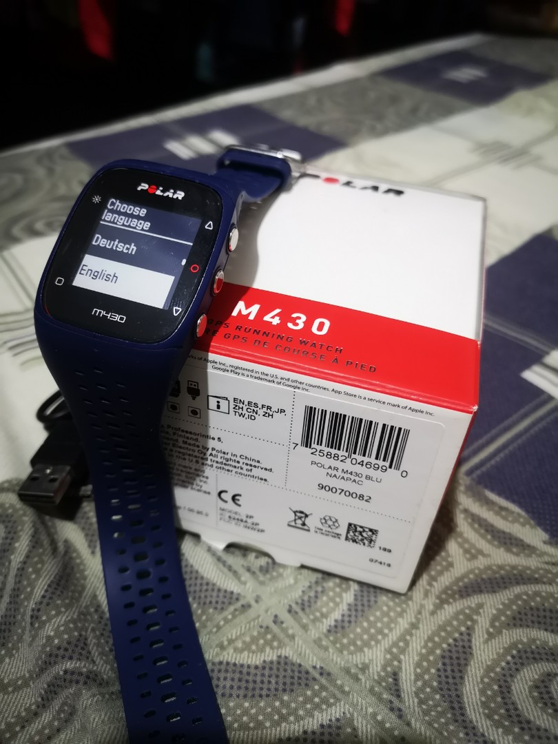 Polar M430 Blue Mobile Phones Gadgets Wearables Smart