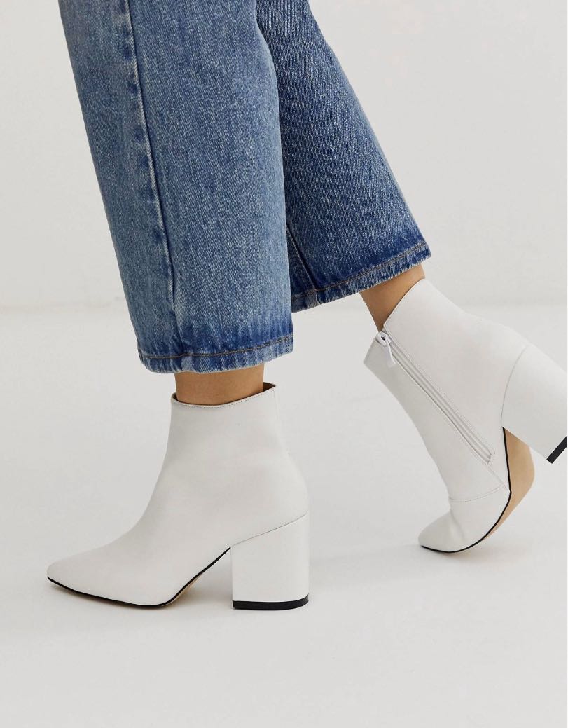 Raid kola discount white ankle boots