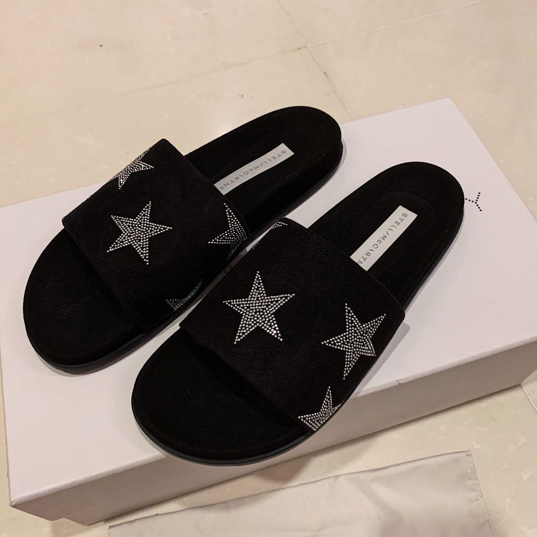 Stella McCartney Studded Star Slides Women s Fashion Footwear