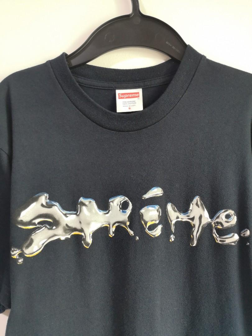 Supreme liquid discount tee navy