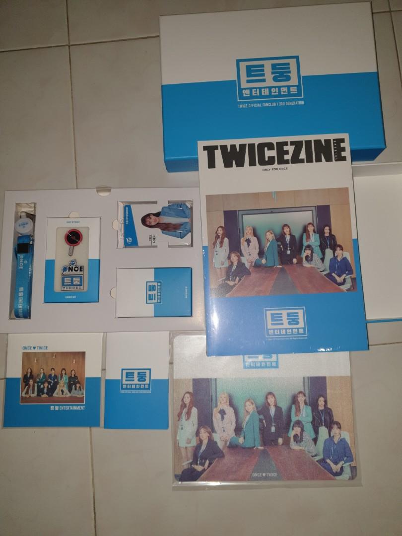 Twice 3rd generation fan club kit, Hobbies  Toys, Memorabilia   Collectibles, Fan Merchandise on Carousell