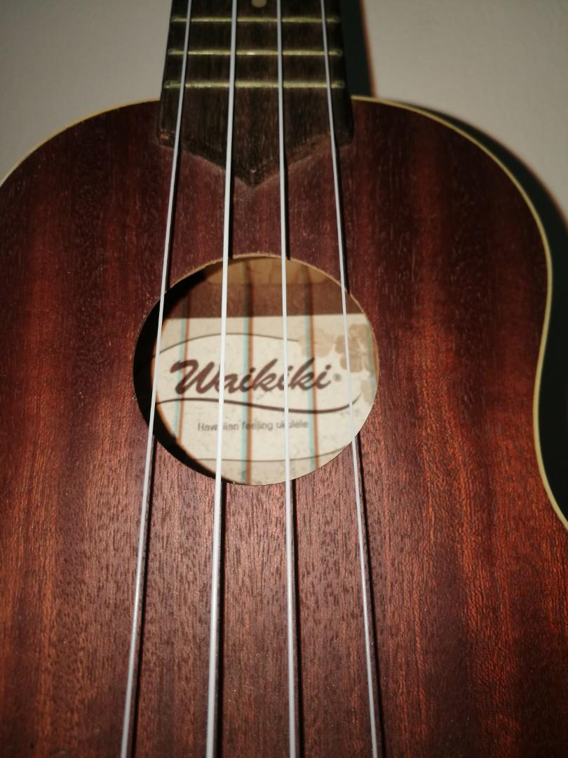 Ukulele Waikiki Brand, Music & Media, Music Instruments on Carousell