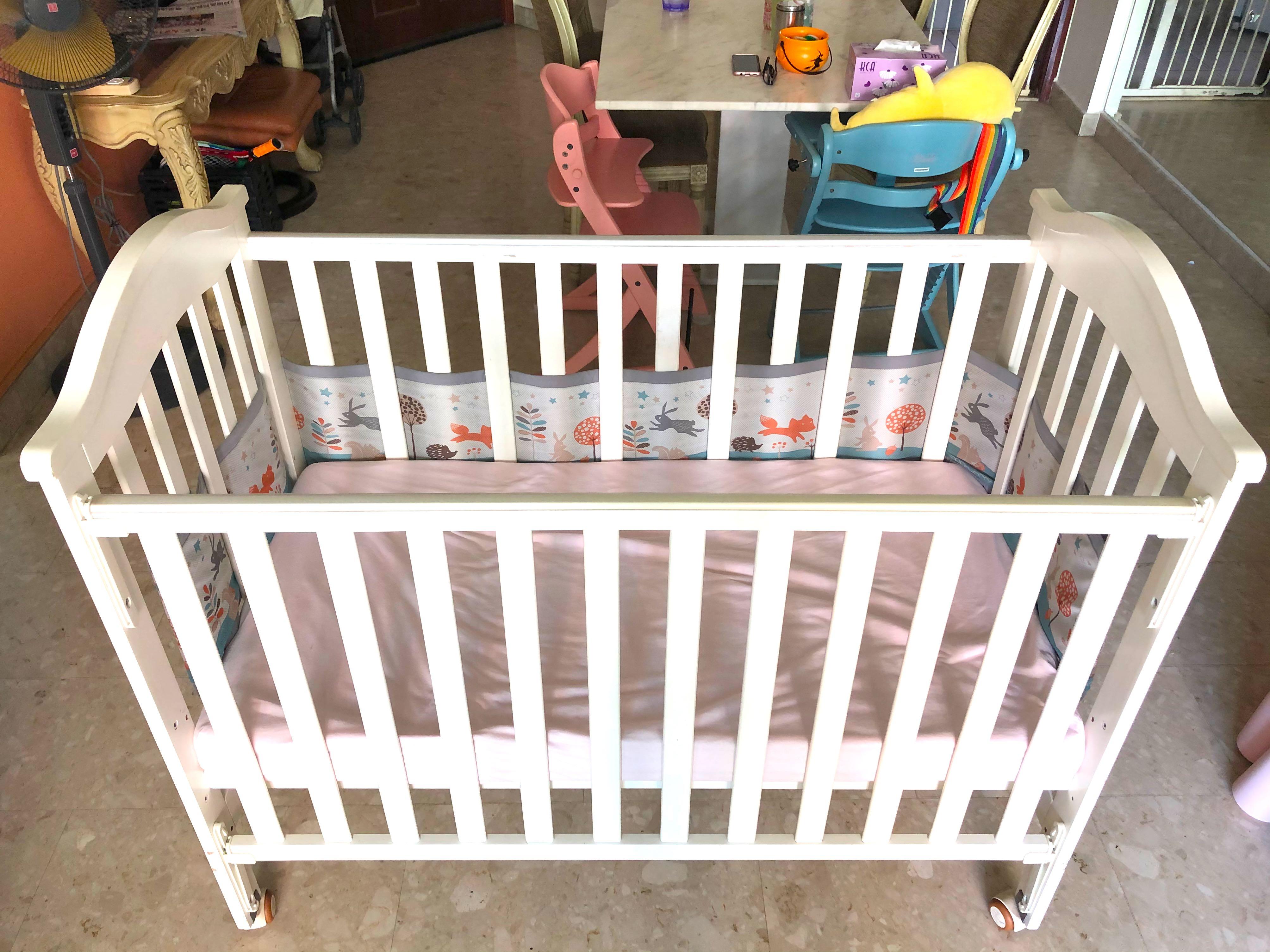 used baby cot