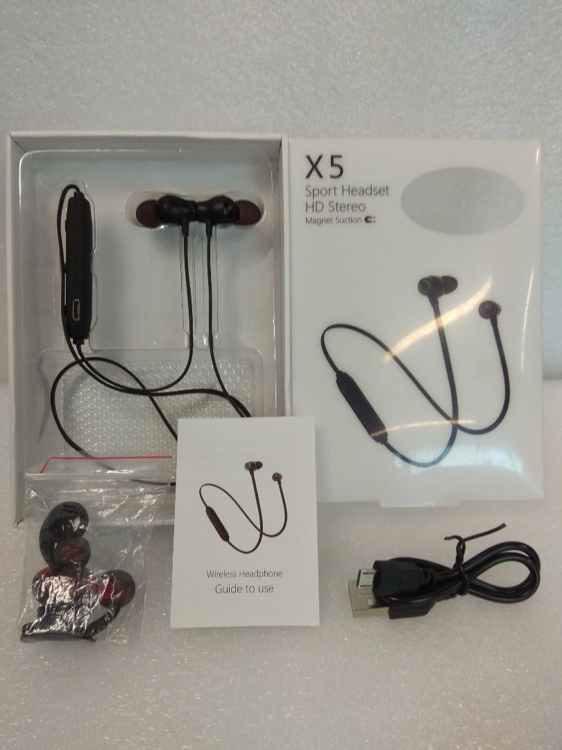 X5 sport 2025 headset hd stereo