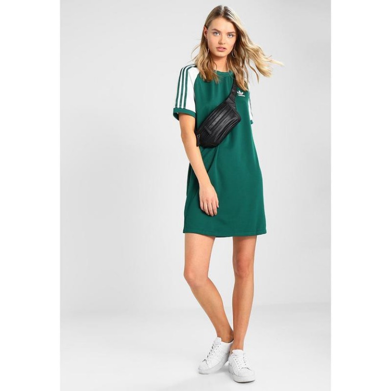 Adidas 3 Stripes Raglan Dress 2 colors Women s Fashion