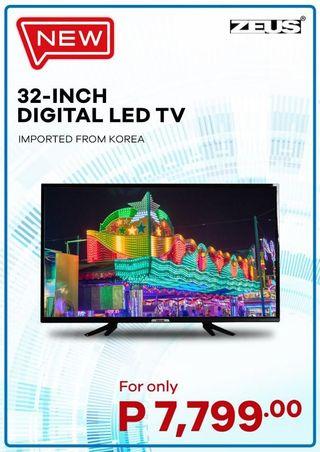 32 inch  digital led tv  zeus  imported from corea