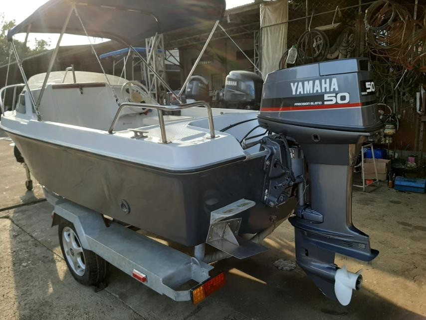 15ft Yamaha Cuddy Cabin 50hp 2 Stroke Boat