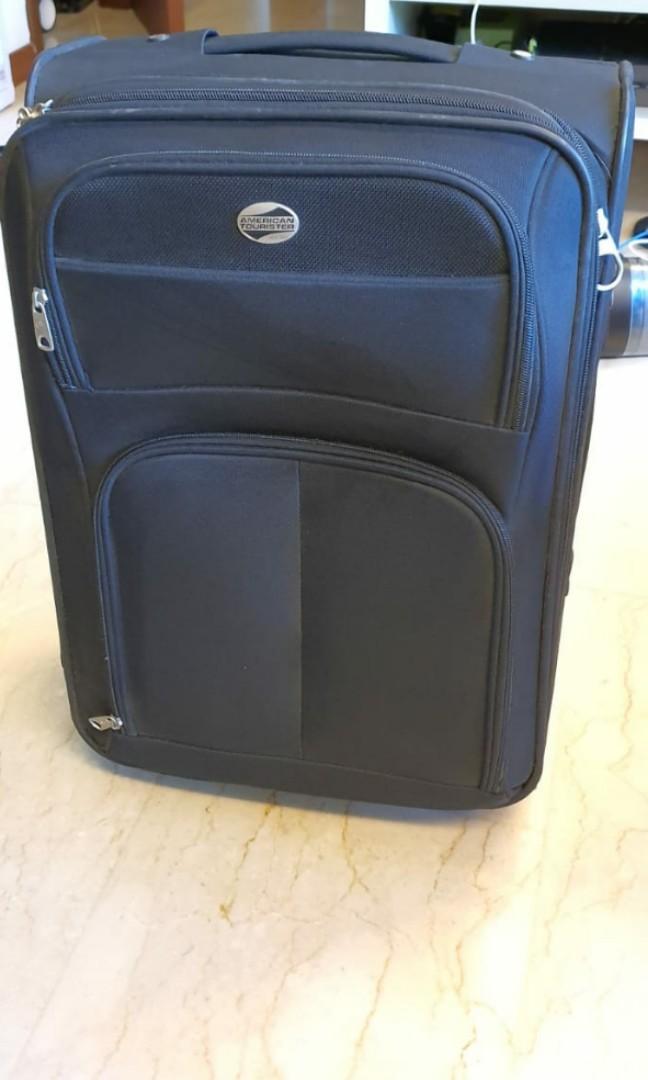 american tourister fabric luggage