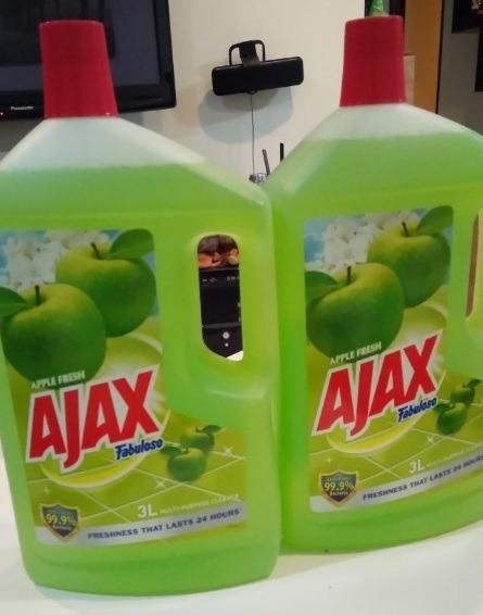 3l Per Bottle Ajax Fabuloso Floor Liquid Detergent Cleaner Home Appliances Cleaning Laundry On Carousell