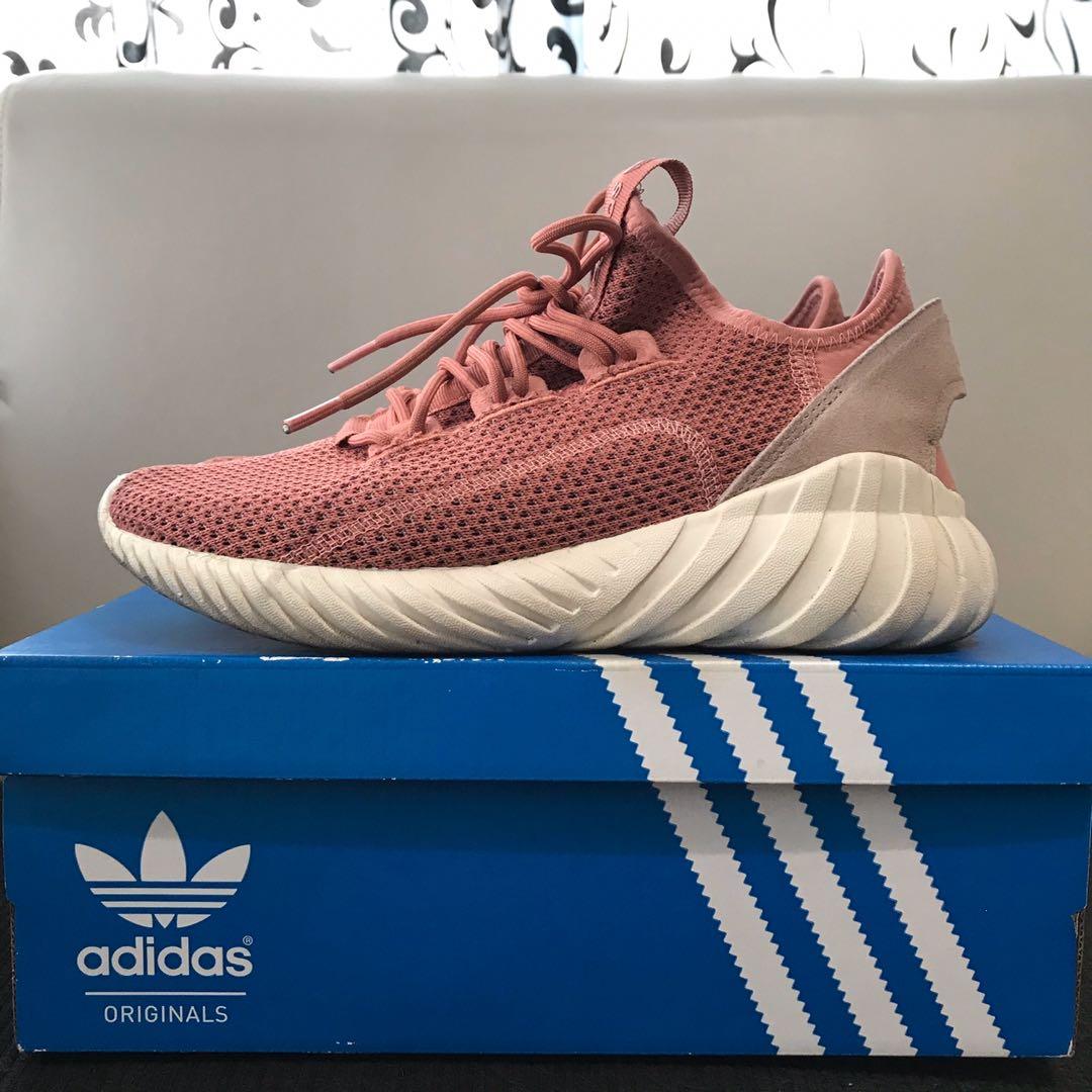 adidas tubular doom sock pink