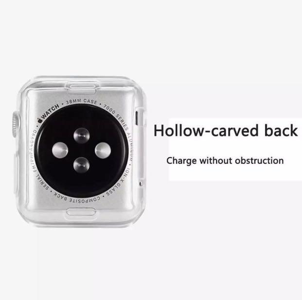 Apple Watch ⌚️ Protector (Category: Portable Audio Accessories) located in Makati City. Submitted by saritsarishop (Listing ID 268543014, Image 3). Description: Apple Watch ⌚️ Full Cover Protector Available Colors: Clear, Silver, Black, Gold Dual Size : 38MM, 40MM, 42MM, 44MM.