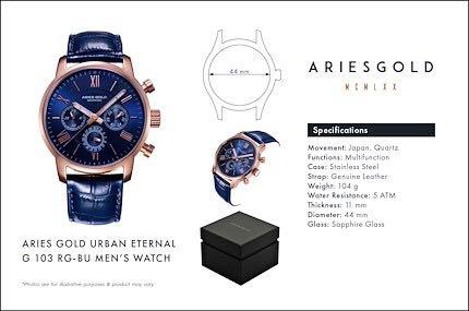 Aries Gold Watch not Seiko or Orient, Men's Fashion, Watches & Accessories,  Watches on Carousell