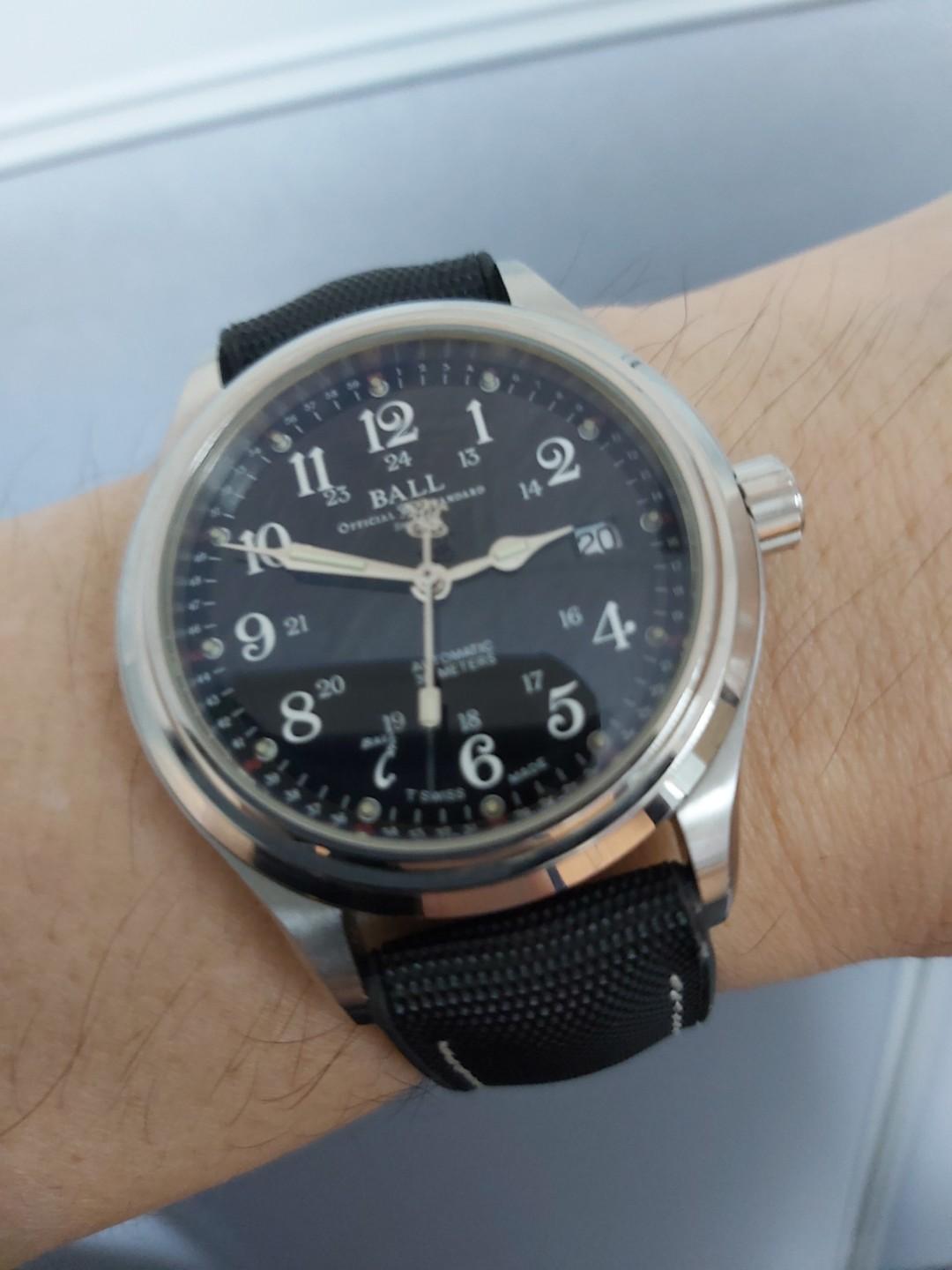 Ball Trainmaster 60 Seconds NM1038D Automatic Watch Luxury