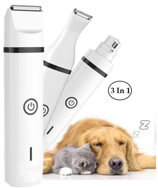 Baorun 3 In 1 Pet Grooming Machine Dog Cat Hair Clipper Paw Nail Grinder Pet Nail Cutters Usb Cutting Machine Pet Supplies For Dogs Health Grooming On Carousell