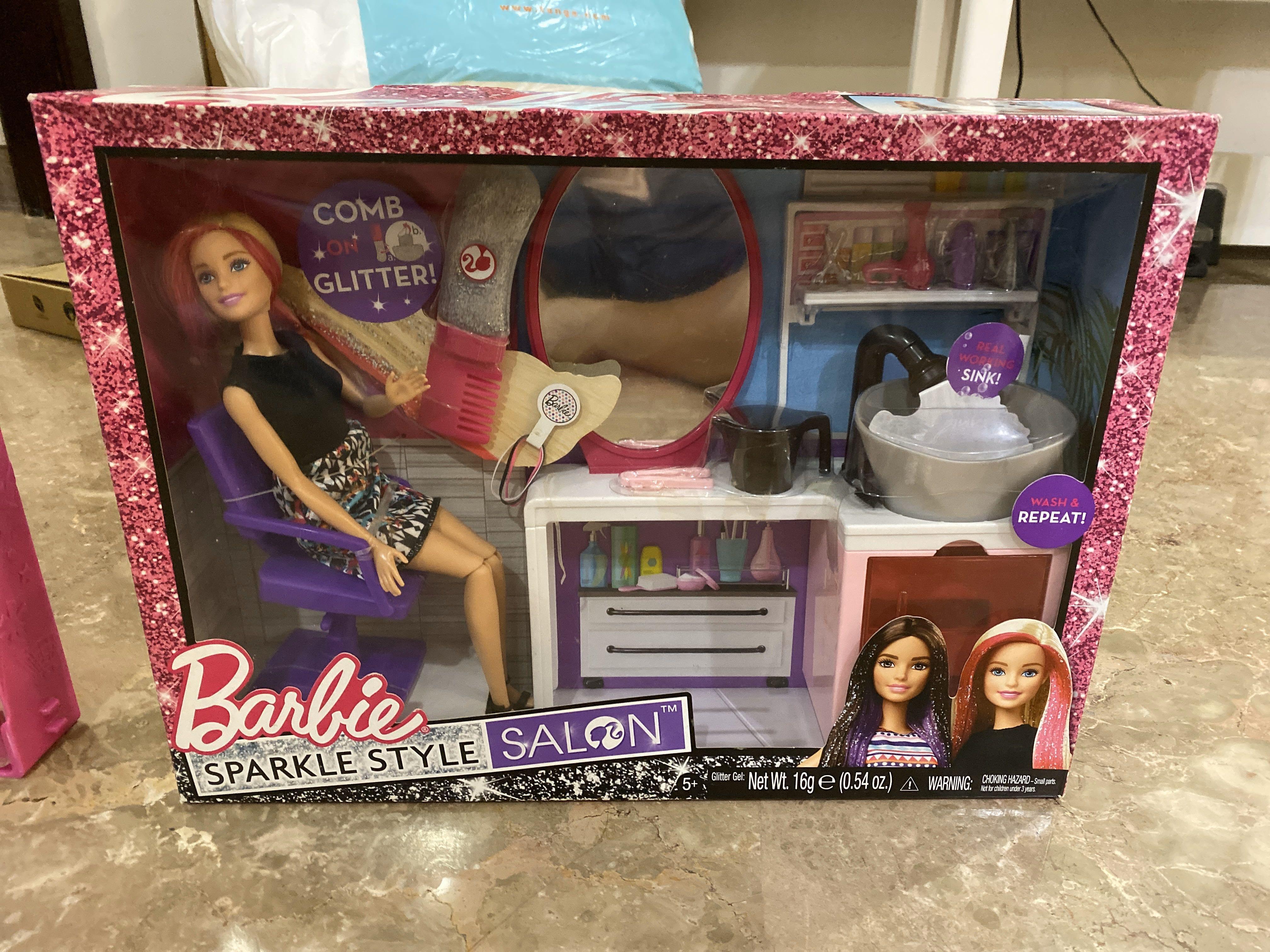 Barbie clearance sparkle salon