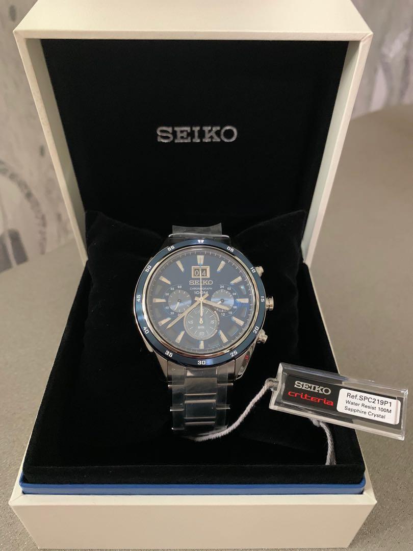 Seiko Criteria SPC219P1 BNIB Mobile Phones Gadgets Wearables Smart Watches on Carousell
