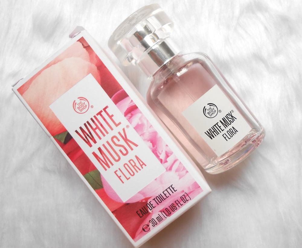 White musk flora new arrivals perfume body shop