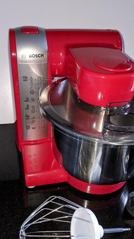 Bosch Mum48r1gb 600 W Food Mixer Red