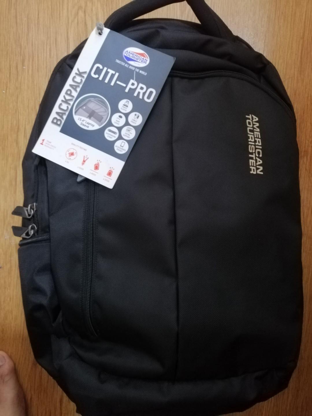Brand New American Tourister backpack Men s Fashion Bags