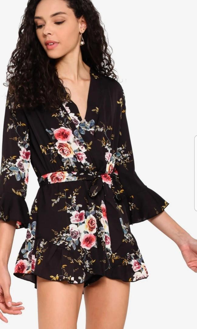 floral playsuit uk