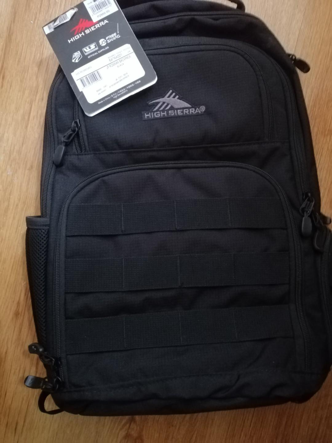 high sierra rownan backpack