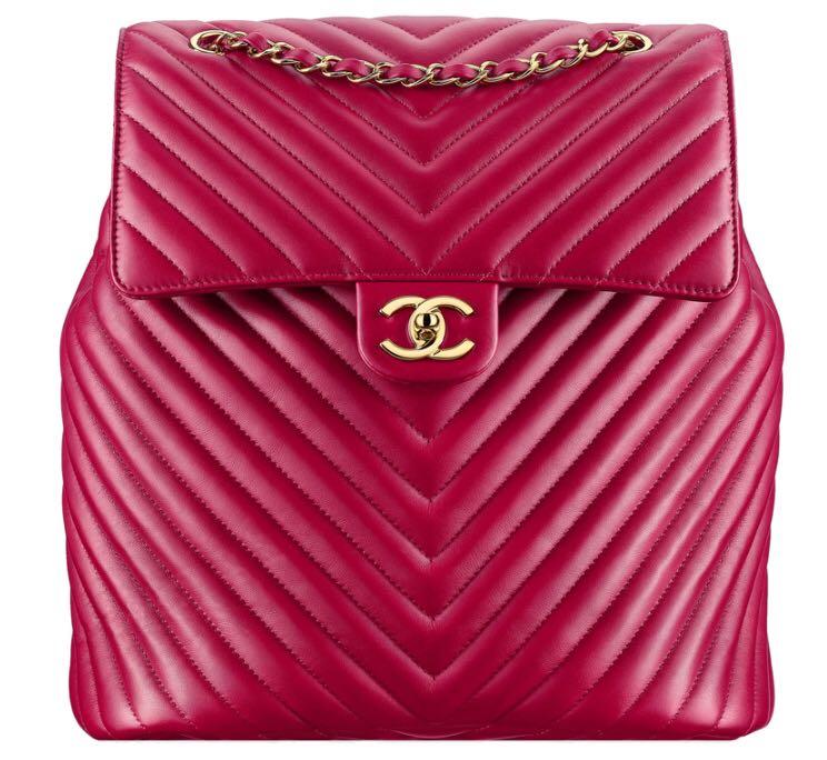 Chanel Chevron Quilted Urban Spirit Backpack Luxury Bags Wallets on Carousell