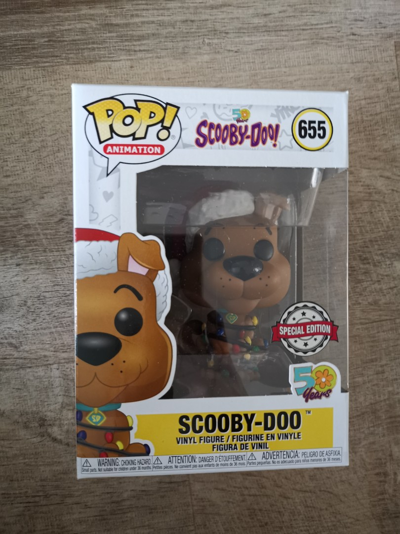 Christmas Edition Scooby Doo Funko Pop 