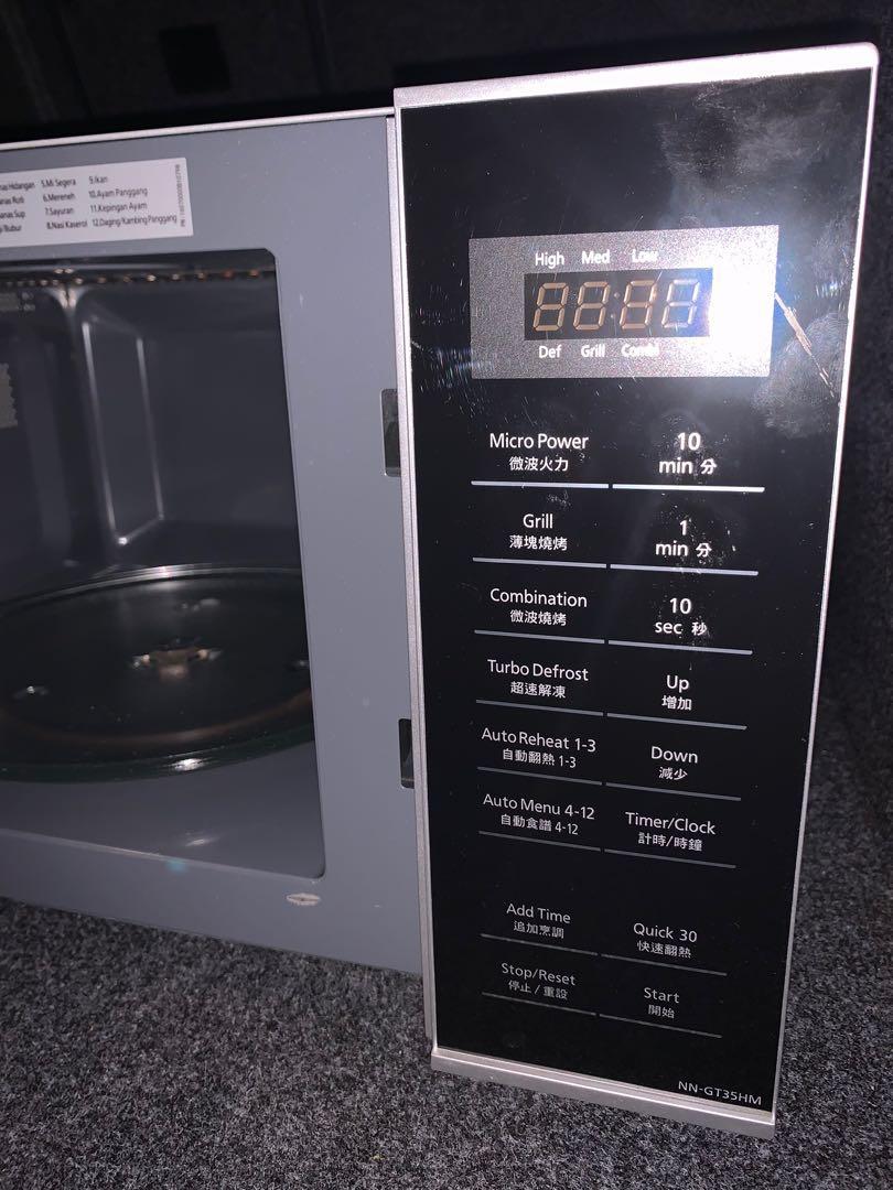 Combination Microwave W/ Grill Panasonic NNGT35HM , TV & Home