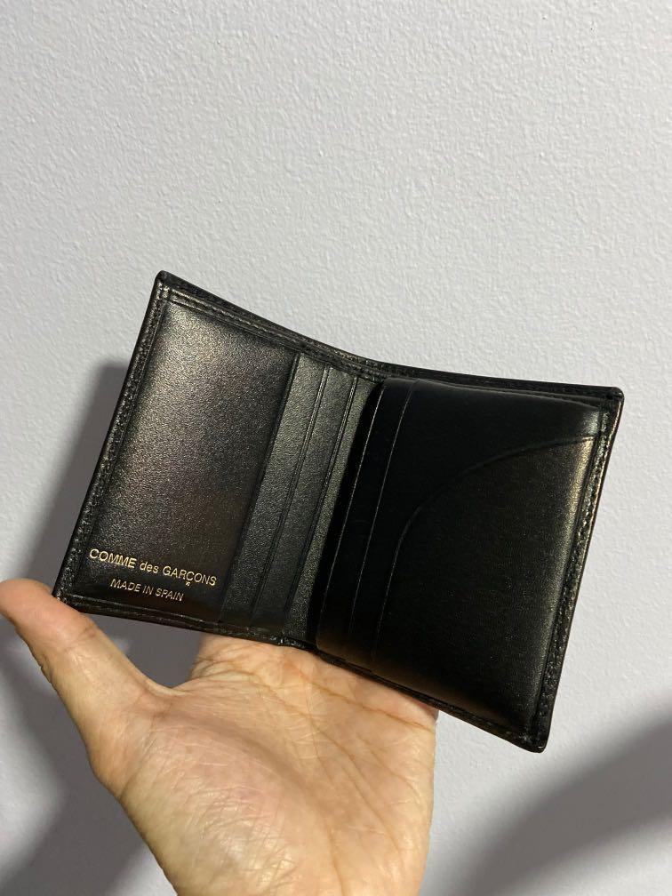 Comme des Garcons Black Bifold Wallet