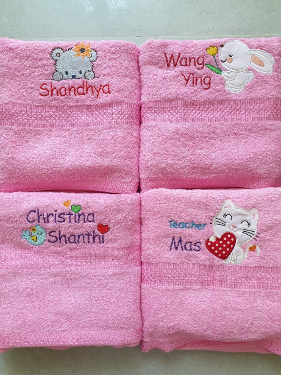 Personalized Details about   Cairn Terrier Hand Towel Embroidered Custom 