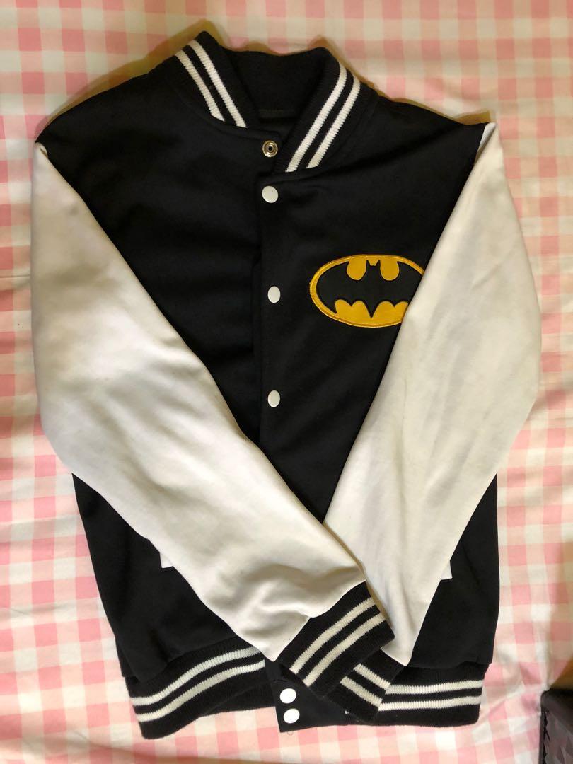 Customized Batman varsity jacket, Men's Fashion, Coats, Jackets and  Outerwear on Carousell
