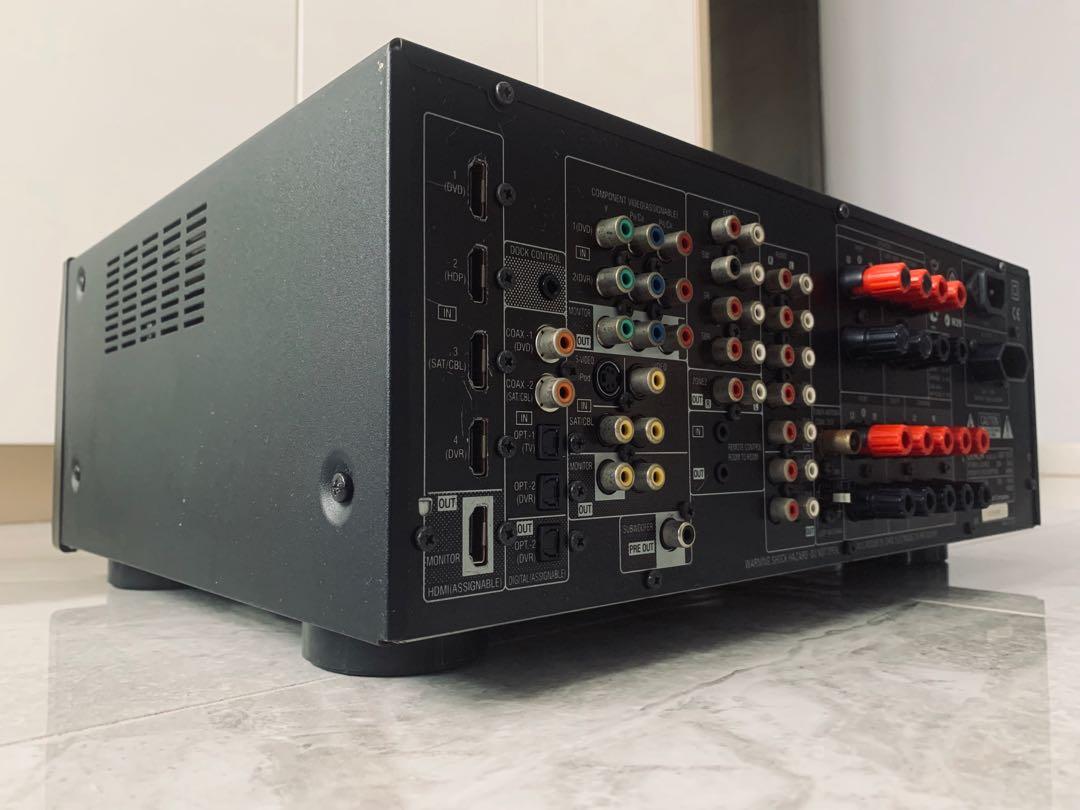 Denon AVR 1910 7.1 channel receiver, 音響器材, Soundbar、揚聲器、藍牙喇叭、耳擴 Carousell