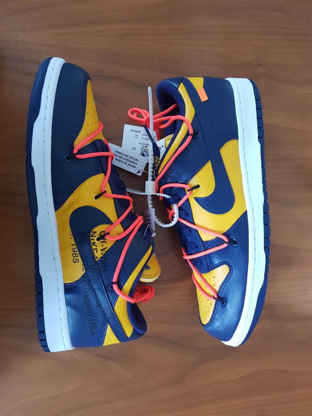 [DS] Nike Off White SB Dunk Low 
