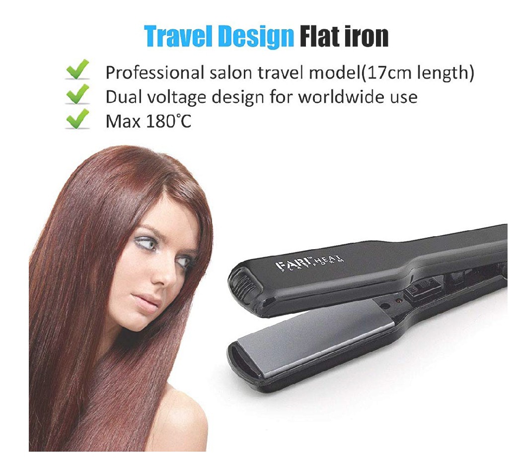 Fari travel mini flat iron sales