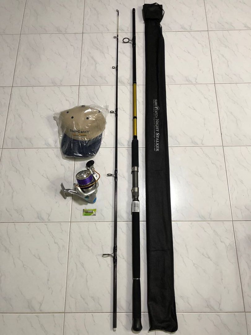 Shore Fishing Setup, Sports Equipment, Fishing on Carousell