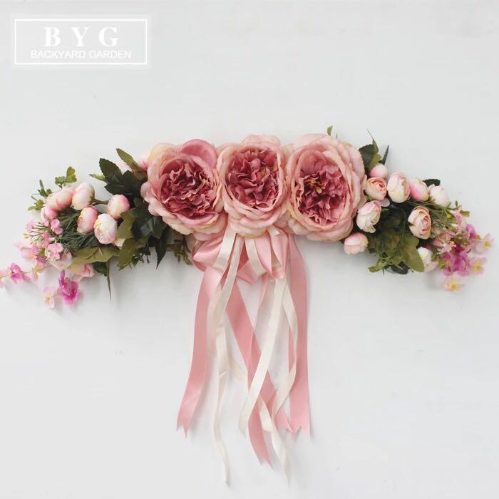 Flower Christmas Decoration Doorstep Wall Decoration Gardening Flowers Bouquets On Carousell
