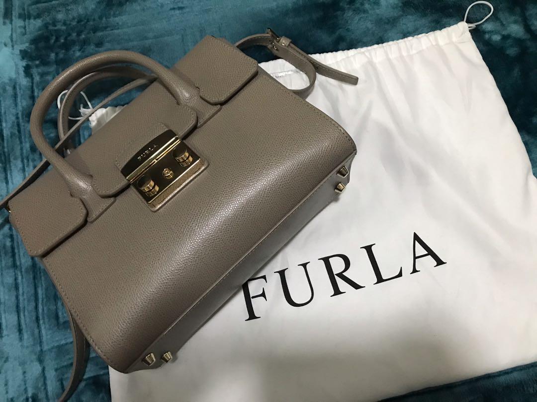 Furla satchel sabbia best sale
