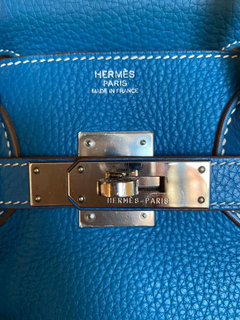 Hermes Birkin 30 mykonos eclat bicolor, Women's Fashion, Bags