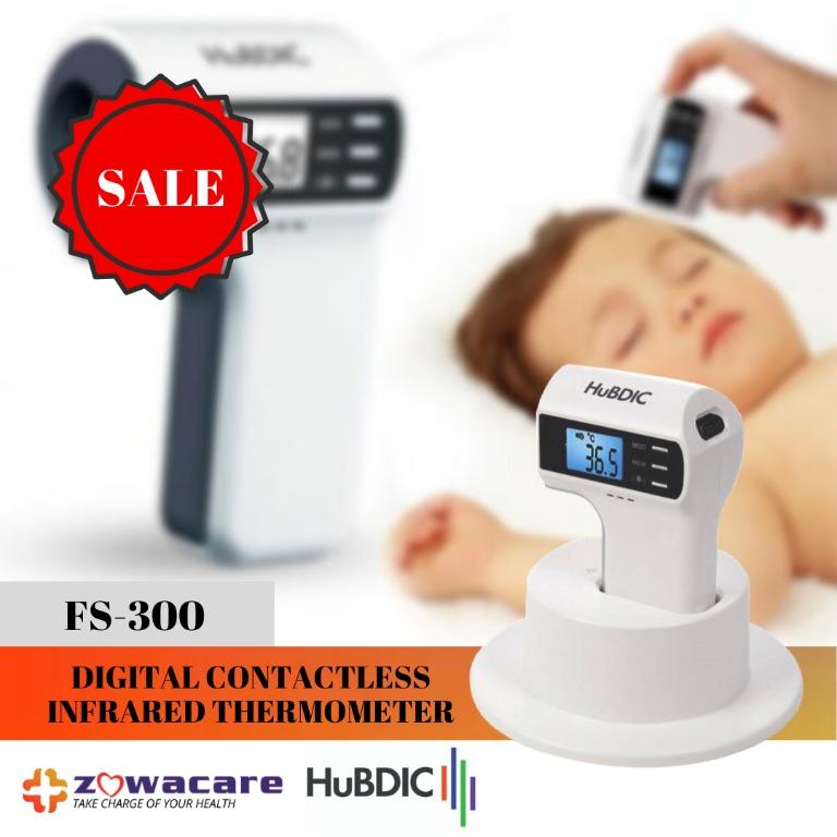 HuBDIC Contactless IR Digital Thermometer (Object mode available