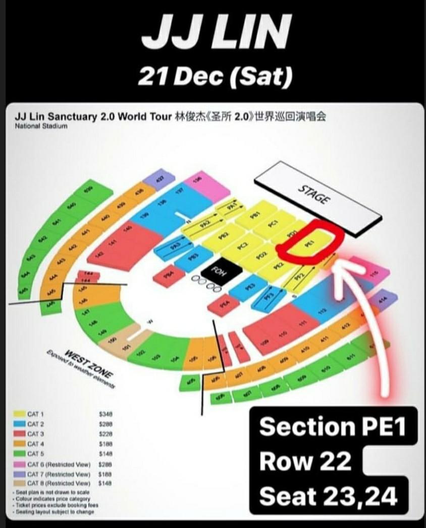 photo Jj Lin Concert 2019 carousell