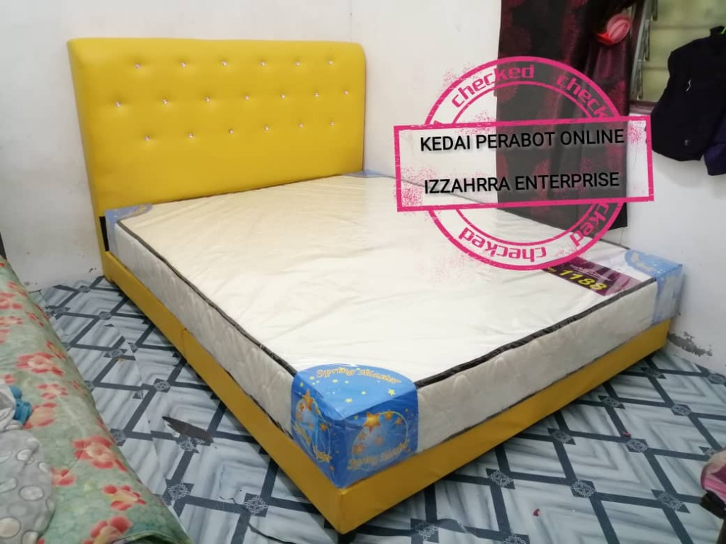 Katil Divan Queen Murah Dengan Tilam Home Furniture Others On Carousell