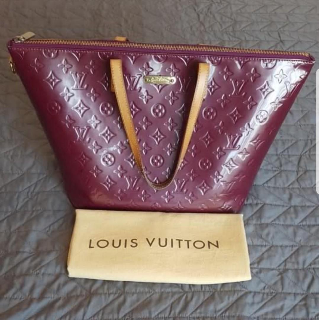 LV bag / LOUIS VUITTON Violette Monogram Vernis Bellevue GM Bag /LV Vernis Bellevue  GM, Luxury, Bags & Wallets on Carousell