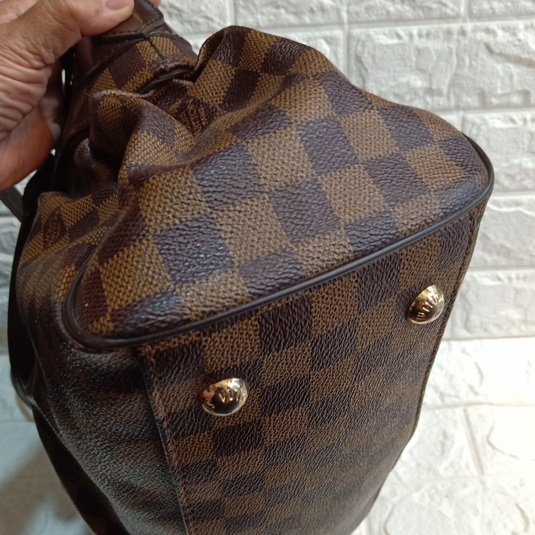 Louis Vuitton Damier Ebene Deauville. Made in France. Date code: MB0072,  Luxury, Bags & Wallets on Carousell