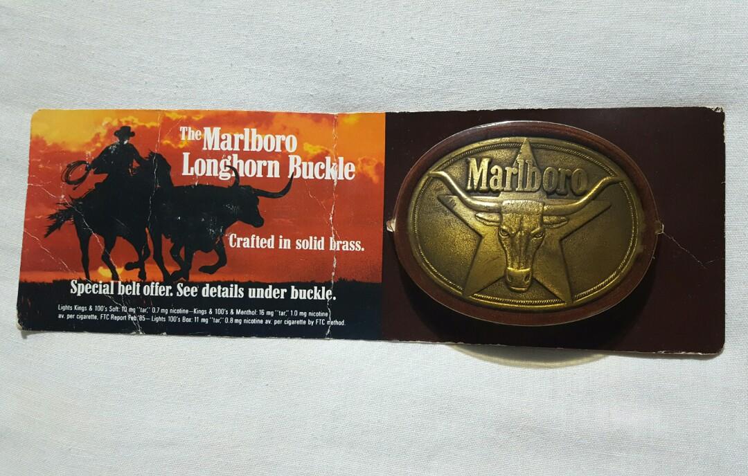 Marlboro Vintage 1987 Longhorn Solid 