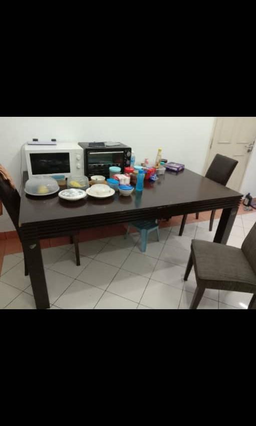 Meja Makan Untuk 8 Orang Home Furniture Furniture On Carousell
