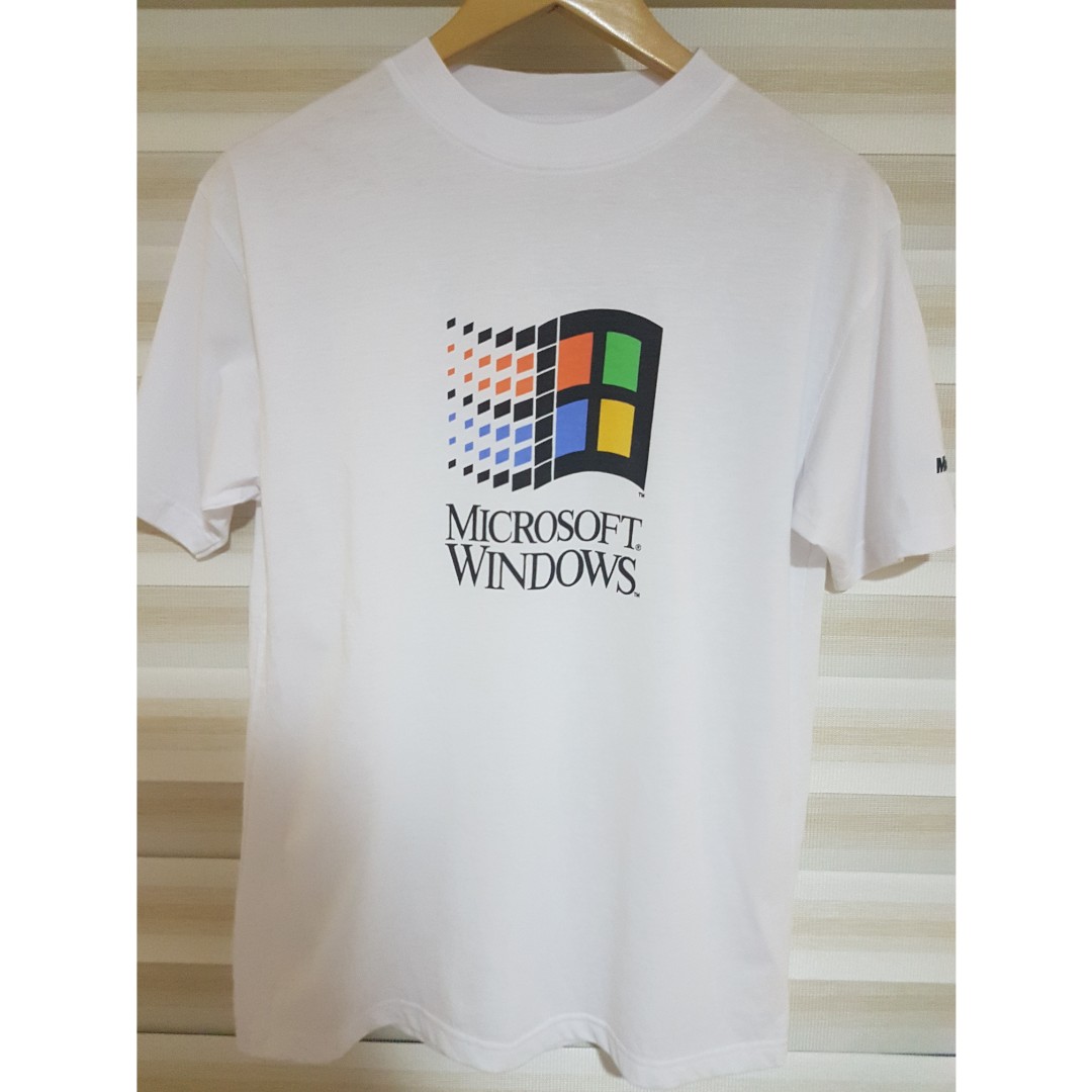 Microsoft Windows shirt, Men's Fashion, Tops & Sets, Formal Shirts on ...