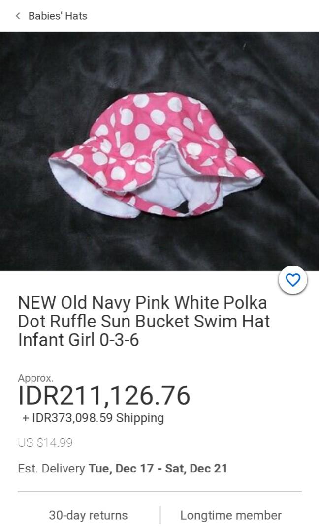 Old navy bucket hat baby / topi bayi