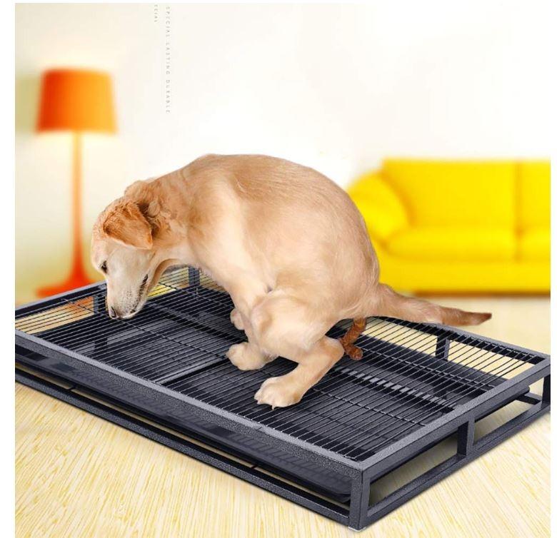Pet Metal Pee Tray / Dog Toilet Tray/Large Capacity Metal Litter Box