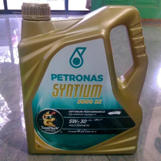 Engine Oil Petronas Syntium 3000 Se Auto Accessories On Carousell